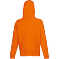 Orange - Back - Fruit of the Loom Herren Kapuzenpullover - Kapuzensweatshirt
