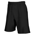 Schwarz - Side - Fruit Of The Loom Herren Jogging-Shorts - Shorts, leicht