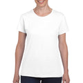 Weiß - Back - Gildan Damen T-Shirt, enganliegend