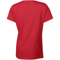 Rot - Pack Shot - Gildan Damen T-Shirt, enganliegend