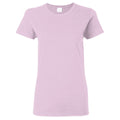 Helles Pink - Front - Gildan Damen T-Shirt, enganliegend