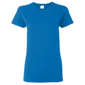 Königsblau - Front - Gildan Damen T-Shirt, enganliegend