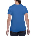 Königsblau - Side - Gildan Damen T-Shirt, enganliegend