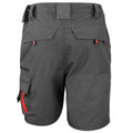 Grau-Schwarz - Back - Result Unisex Workguard Arbeitsshorts - Shorts