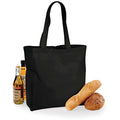 Schwarz - Side - Westford Mill Maxi Bag For Life Shopper - Tragetasche - Einkaufstasche