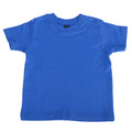Kobaltblau - Front - Babybugz Baby T-Shirt, Kurzarm