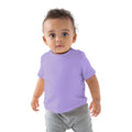 Lavendel - Back - Babybugz Baby T-Shirt, Kurzarm
