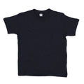 Natürliches Schwarz - Front - Babybugz Baby T-Shirt, Kurzarm