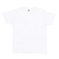 Natur-Weiß - Front - Babybugz Baby T-Shirt, Kurzarm