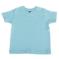 Blau - Front - Babybugz Baby T-Shirt, Kurzarm