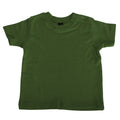 Orange - Side - Babybugz Baby T-Shirt, Kurzarm