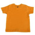 Orange - Front - Babybugz Baby T-Shirt, Kurzarm