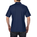 Marineblau - Back - Gildan Herren Performance Sport Double Pique Polo-Shirt