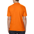 Neon-Orange - Side - Gildan Herren DryBlend Sport Double Pique Polo Shirt