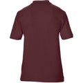 Kastanie - Side - Gildan Herren DryBlend Sport Double Pique Polo Shirt