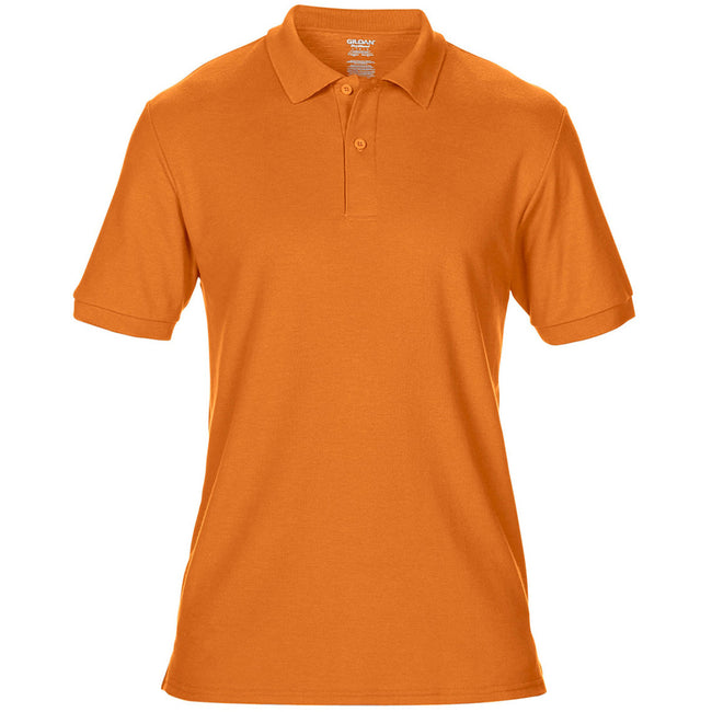 Neon-Orange - Lifestyle - Gildan Herren DryBlend Sport Double Pique Polo Shirt