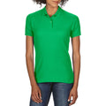 Irisches Grün - Back - Gildan DryBlend Damen Sport Polo-Shirt, Kurzarm