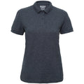 Heidekraut dunkel - Front - Gildan DryBlend Damen Sport Polo-Shirt, Kurzarm