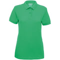Irisches Grün - Front - Gildan DryBlend Damen Sport Polo-Shirt, Kurzarm
