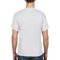 Weiß - Close up - Gildan DryBlend Unisex T-Shirt, Kurzarm