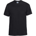 Schwarz - Front - Gildan DryBlend Unisex T-Shirt, Kurzarm
