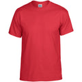 Rot - Front - Gildan DryBlend Unisex T-Shirt, Kurzarm