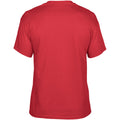 Rot - Side - Gildan DryBlend Unisex T-Shirt, Kurzarm