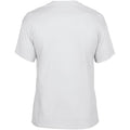 Weiß - Side - Gildan DryBlend Unisex T-Shirt, Kurzarm