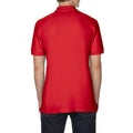 Rot - Back - Gildan Herren Premium Sport Pique Polo-Hemd