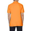 Orange - Back - Gildan Herren Premium Sport Pique Polo-Hemd