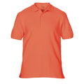 Lachs - Front - Gildan Herren Premium Sport Pique Polo-Hemd