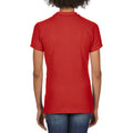 Rot - Pack Shot - Gildan Damen Premium Polo-Shirt, Kurzarm