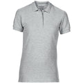 Sportgrau - Front - Gildan Damen Premium Polo-Shirt, Kurzarm