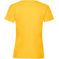 Sonnenblume - Back - Fruit of the Loom Mädchen T-Shirt, kurzarm