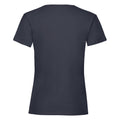 Dunkles Marineblau - Back - Fruit of the Loom Mädchen T-Shirt, kurzarm