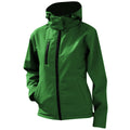 Grün-Schwarz - Front - Result Core Lite Damen Softshell-Jacke mit Kapuze