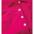 Fuchsie - Side - Russell Damen Stretch Polo-Shirt, Kurzarm