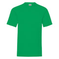 Leuchtend gelbgrün - Front - Fruit Of The Loom Herren Kurzarm T-Shirt