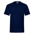 Dunkel Marineblaue - Front - Fruit Of The Loom Herren Kurzarm T-Shirt