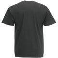 Hell Graphit Grau - Back - Fruit Of The Loom Herren Kurzarm T-Shirt