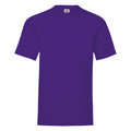 Violett - Front - Fruit Of The Loom Herren Kurzarm T-Shirt