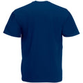 Marineblau - Back - Fruit Of The Loom Herren Kurzarm T-Shirt