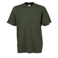 Olive Grün - Front - Tee Jays Herren Sof-Tee T-Shirt, Kurzarm, Rundhalsausschnitt