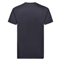 Dunkles Marineblau - Back - Fruit Of The Loom Herren Super Premium Kurzarm T-Shirt
