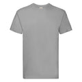Zink - Front - Fruit Of The Loom Herren Super Premium Kurzarm T-Shirt