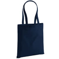 Dunkelblau - Front - Westford Mill EarthAware Bag For Life Shopper - Einkaufstasche, 10 Liter