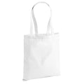 Weiß - Front - Westford Mill EarthAware Bag For Life Shopper - Einkaufstasche, 10 Liter