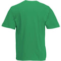 Kellygrün - Back - Fruit Of The Loom Valueweight T-shirt für Männer mit V-Ausschnitt, kurzärmlig