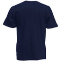 Dunkles Marineblau - Back - Fruit Of The Loom Valueweight T-shirt für Männer mit V-Ausschnitt, kurzärmlig