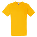 Sonnenblumengelb - Front - Fruit Of The Loom Valueweight T-shirt für Männer mit V-Ausschnitt, kurzärmlig